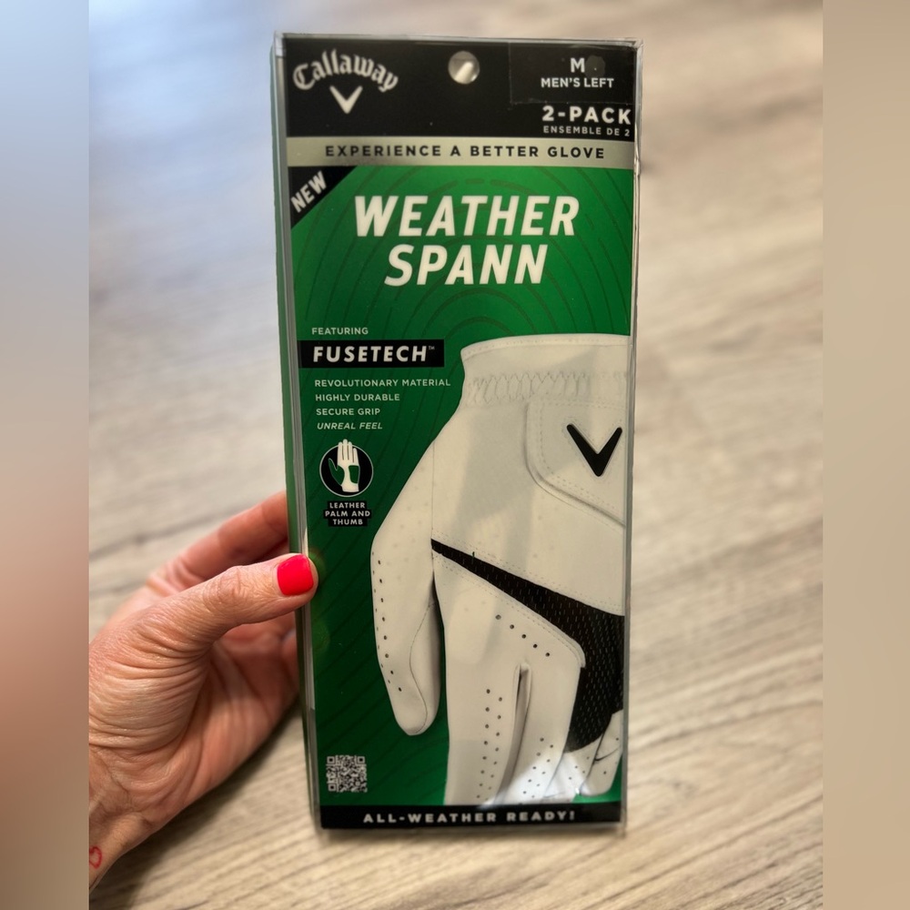 Weather Spann Men’s Golf Glove - Left Hand